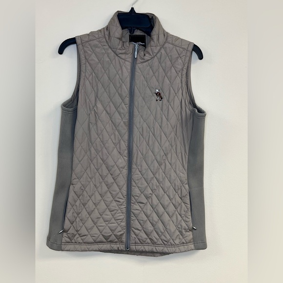 Straight Down Quilted Vest - Picture 1 of 10